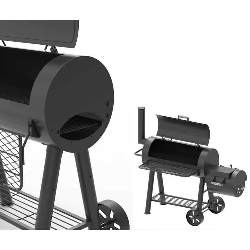 DynaGlo 51" HeavyDuty Barrel Charcoal Grill & Reviews Wayfair